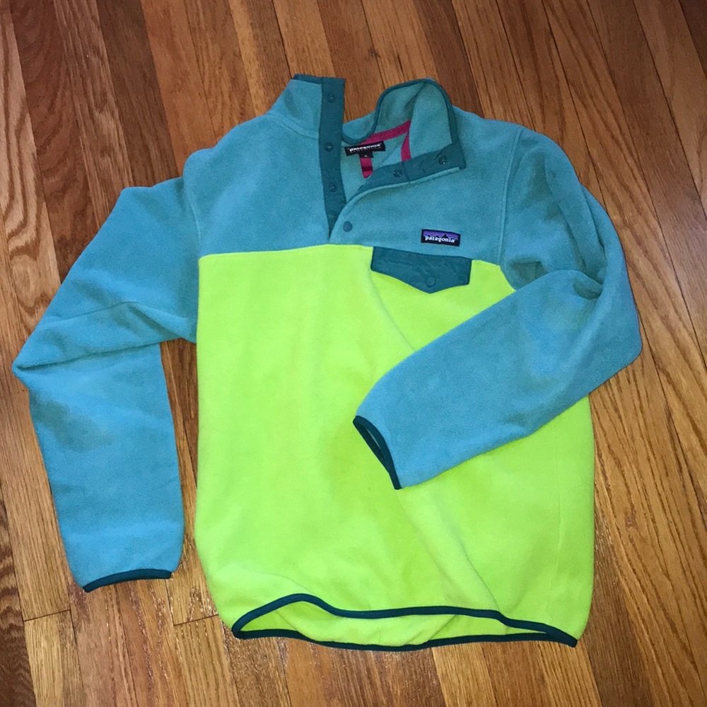 Patagonia pull Over Light Wright Synchilla